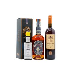 Michter's Angostura Bitters, Cocchi Vermouth & Unblended Ame
