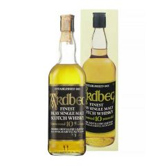 Ardbeg 10 Year Old Black Label Clear Glass - Spirit Import of