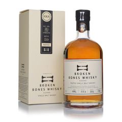 Broken Bones Cask Strength Peated Whisky Single Malt Whiskie