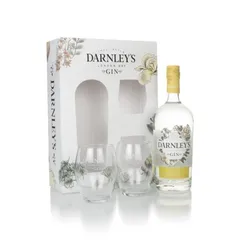 Darnley's Gin Gift Pack with 2x Glasses London Dry Gin