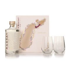 Isle of Raasay Gin Gift Pack with 2x Glasses Gin