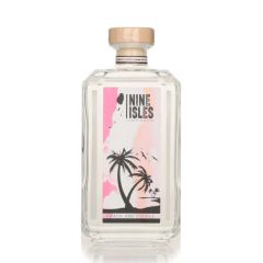 Nine Isles Peach and Lychee Flavoured Gin