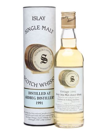 Ardbeg 1991 Half Bottle Bottled 1999 Cask #617 Signatory