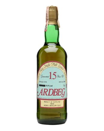 Ardbeg 1973 15 Year Old Bottled 1988 Cask Strength Sestante