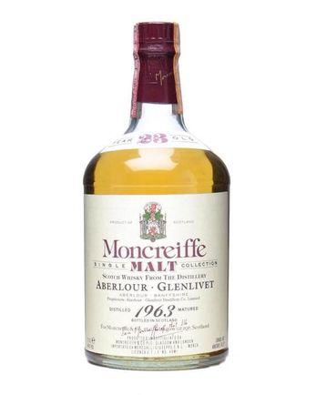 Aberlour 1963 23 Year Old Moncreiffe Independent Bottling