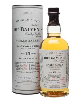 Balvenie 1990 15 Year Old Single Barrel