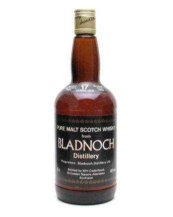 Bladnoch 1965 17 Year Old Cadenhead's