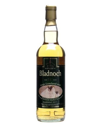 Bladnoch 18 Year Old Sheep Label
