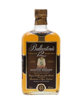 Ballantine's 12 Year Old Bottled 1980s