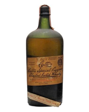 Catto's 12 Year Old Bottled 1930's
