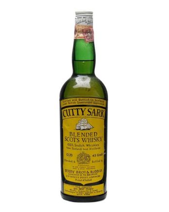 Cutty Sark Bottled 1980s