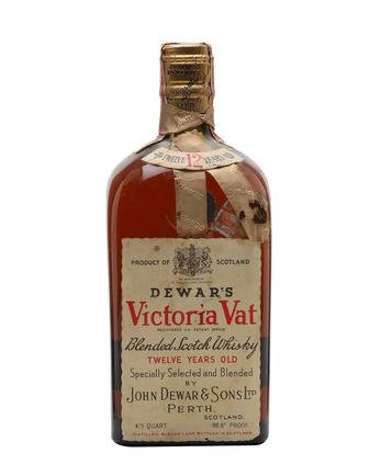 Dewar's Victoria Vat 12 Year Old Bottled 1940's