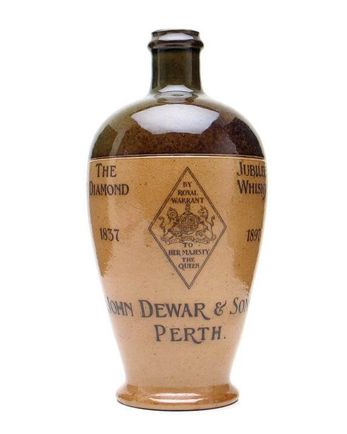 Dewar's Diamond Jubliee Decanter Empty
