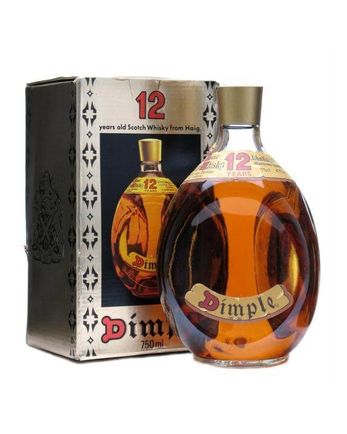 Dimple 12 Year Old Bottled 1980s boxed