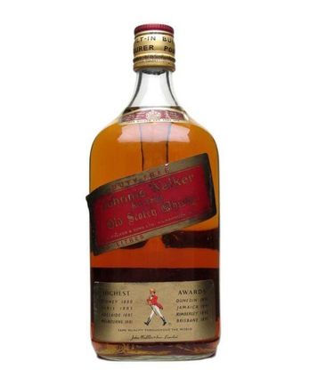 Johnnie Walker Red Label Bottled 1980's