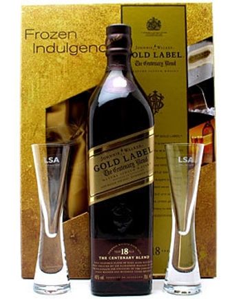 Johnnie Walker 18 Year Old Gold Label Gift Pack