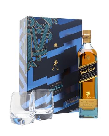Johnnie Walker Blue Label Gift Pack 2 Glasses