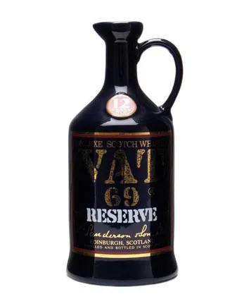 VAT 69 Reserve 12 Year Old Bottled 1980s
