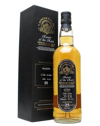 Banff 1980 25 Year Old Duncan Taylor Rarest of the Rare