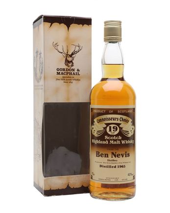 Ben Nevis 1965 19 Year Old Connoisseurs Choice Gordon & Macphail