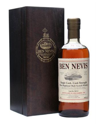 Ben Nevis 1984 25 Year Old Cask 98 35 1 Double Matured