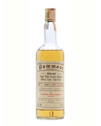 Bowmore 1969 Bottled 1978 Sherry Cask #6636