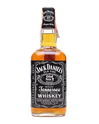 Jack Daniel's No.7 Black Label Bottled Early 1990's