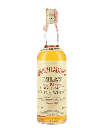 Bruichladdich 10 Year Old Bottled 1980's 75cl
