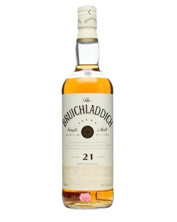 Bruichladdich 21 Year Old Cream Label Bottled 1980s