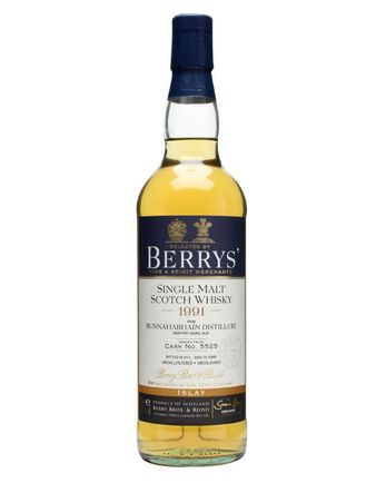 Bunnahabhain 1991 20 Year Old Cask #5525 Berry Bros & rudd