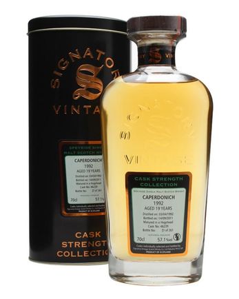 Caperdonich 1992 19 Year Old Cask #46239 Signatory Cask Strength Collection