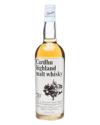 Cardhu Highland Malt Whisky Bottled 1970s