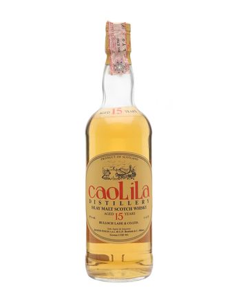 Caol ila 15 Year Old Bottled 1980's