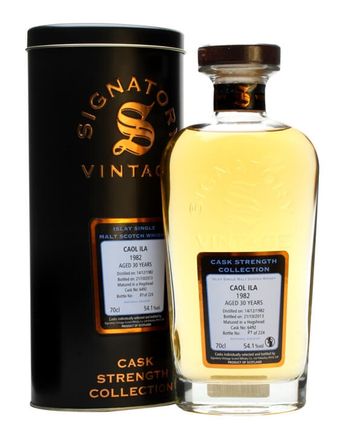 Caol Ila 1982 30 Year Old Cask #6492 Signatory Cask Strength Collection