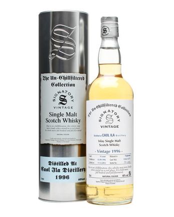 Caol Ila 1996 16 Year Old Cask #12563+72 Signatory Un-Chillfiltered Collection