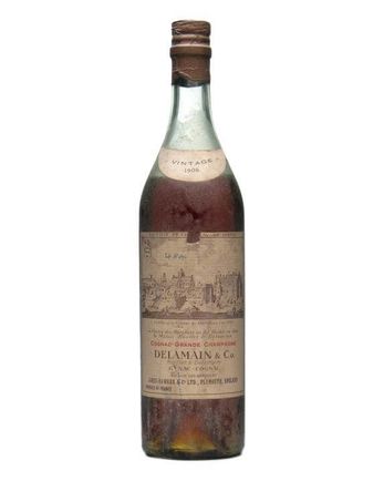 Delamain 1906 Grande Champagne Cognac Bottled 1950s