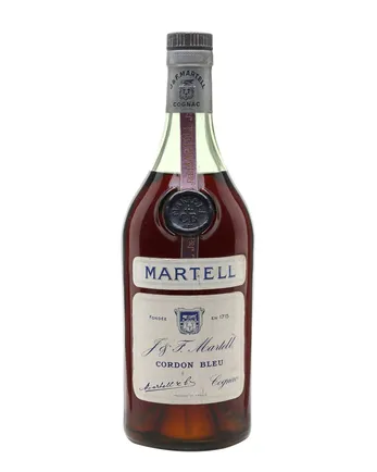Martell Cordon Bleu Cognac Bottled 1970s