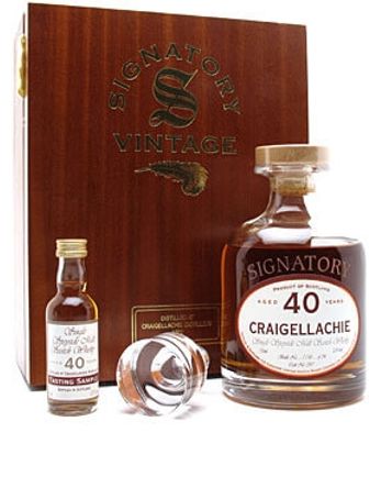 Craigellachie 1962 40 Year Old Signatory