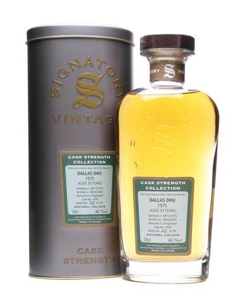 Dallas Dhu 1975 33 Year Old Cask #1899 Signatory Cask Strength Collection