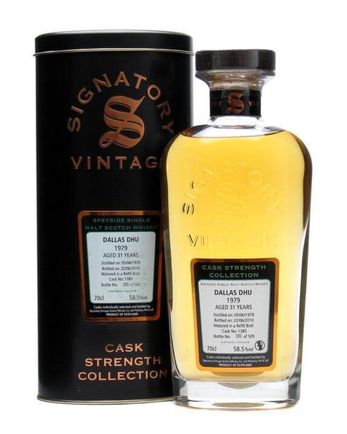 Dallas Dhu 1979 31 Year Old Cask #1385 Signatory Cask Strength Collection