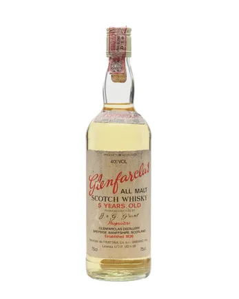 Glenfarclas 1976 5 Year Old Tall Bottled 1980s