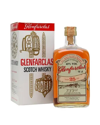 Glenfarclas 25 Year Old Bottled 1970's