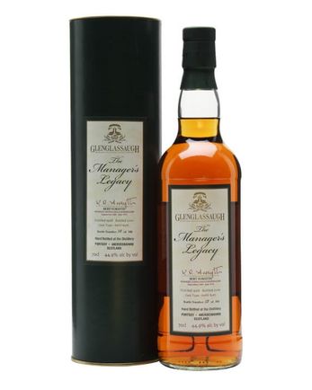 Glenglassaugh 1968 Manager's Legacy Bert Forsyth