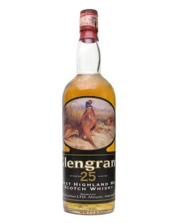 Glen Grant 25 Year Old Bottled 1970's George Strachan George Strachan