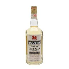 Booth's Finest Dry Gin / Bottled 1958