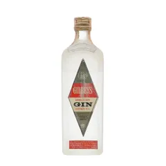 Gilbey's London Dry Gin / Bottled 1970s