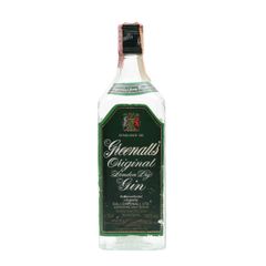 Greenall's Original Gin / Bottled 1980s