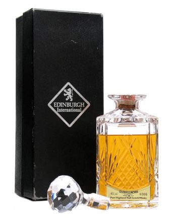 Glenallachie 12 Year Old Edinburgh Crystal Decanter