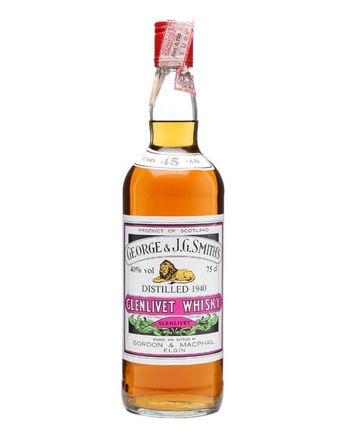 Glenlivet 1940 45 Year Old Gordon & Macphail
