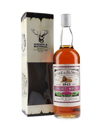Glenlivet 1943 Wartime Distillation Gordon & Macphail
